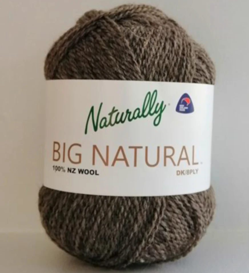 Naturally Big Natural Wool DK Yarn 8ply - Nail Gallerys