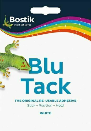 Bostik Blutack 75g White - Nail Gallerys