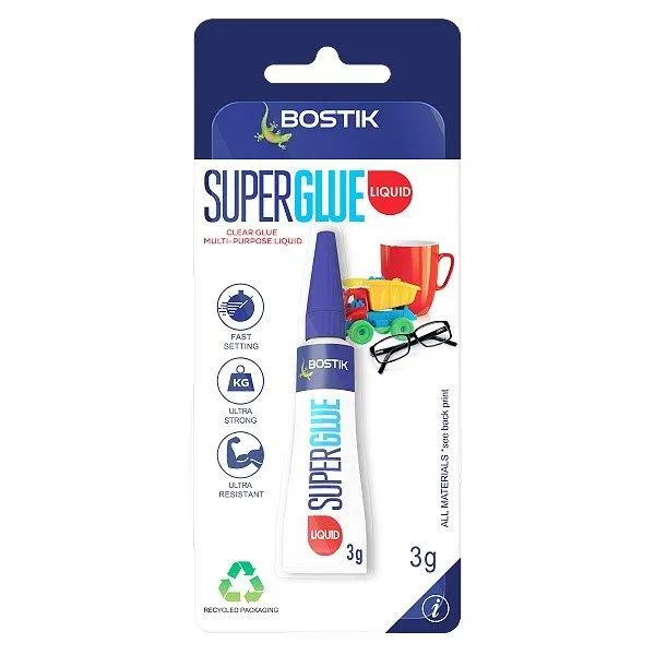 Bostik 3g Liquid Super Glue - Nail Gallerys