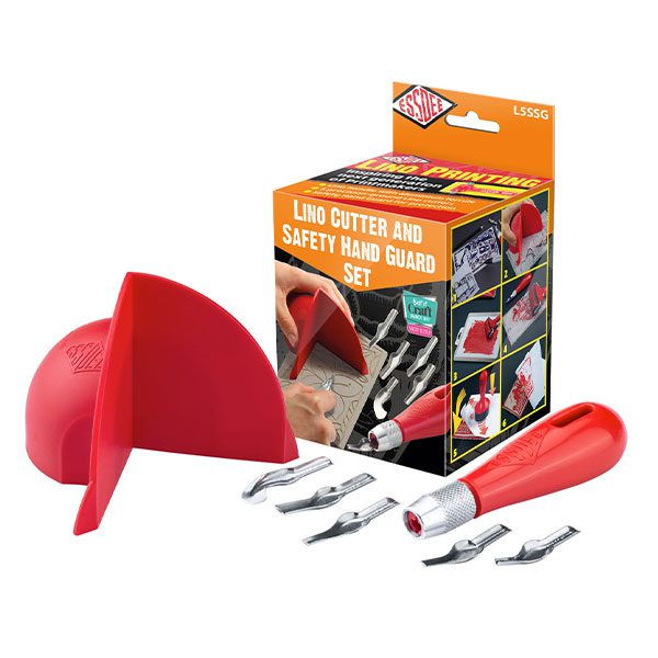 Essdee Lino Cutter & Hand Guard Set - Nail Gallerys