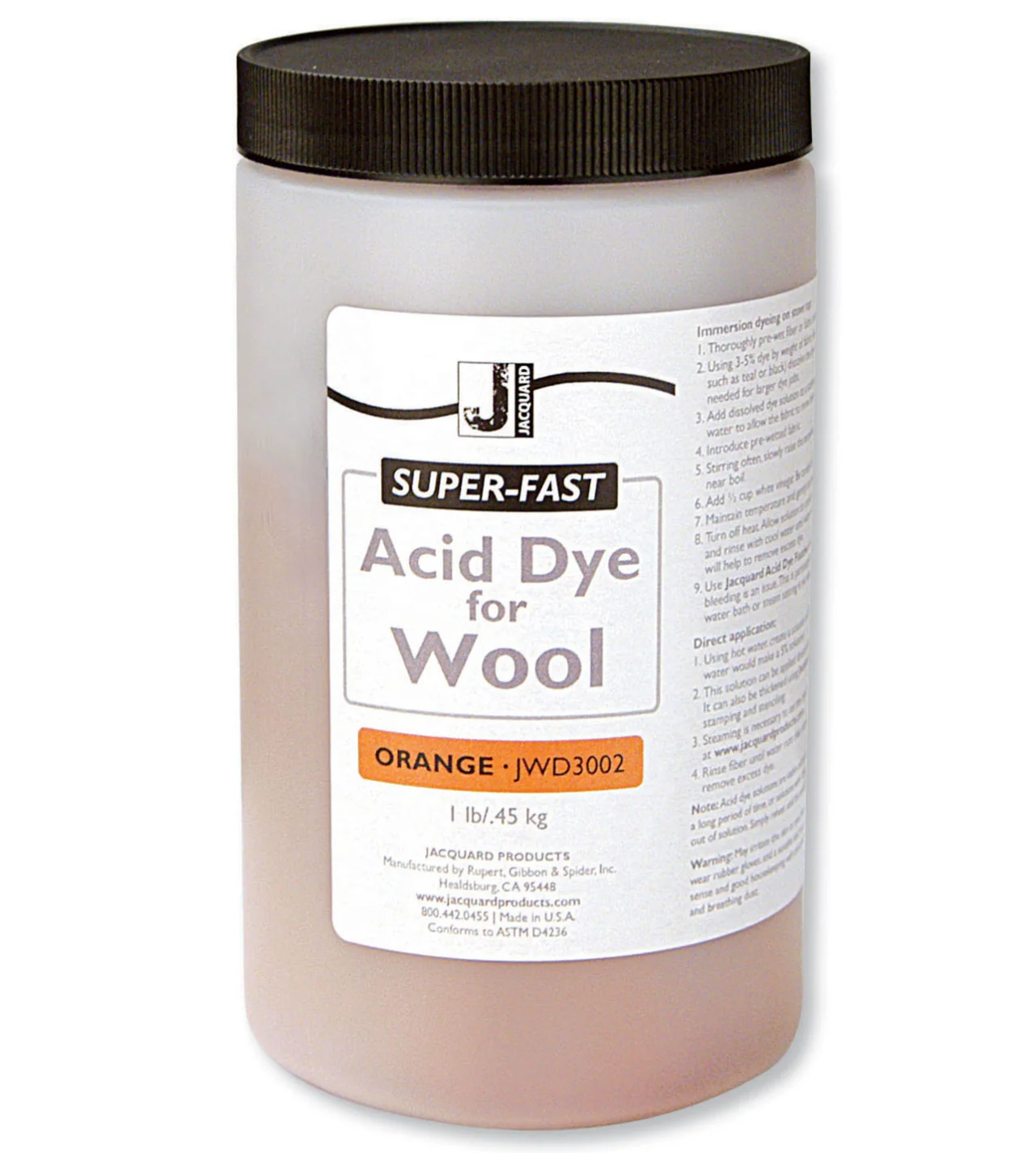 Jacquard Super Fast Acid Dyes 450g - Nail Gallerys