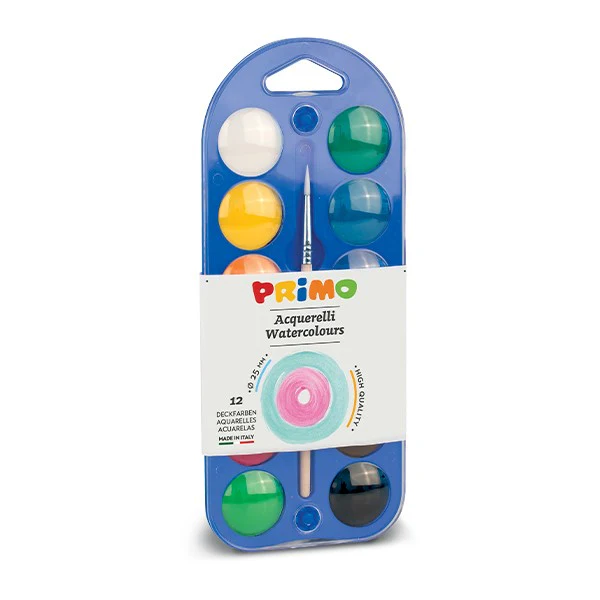 Primo 25mm Watercolour Tablets Set Of 12 - Nail Gallerys