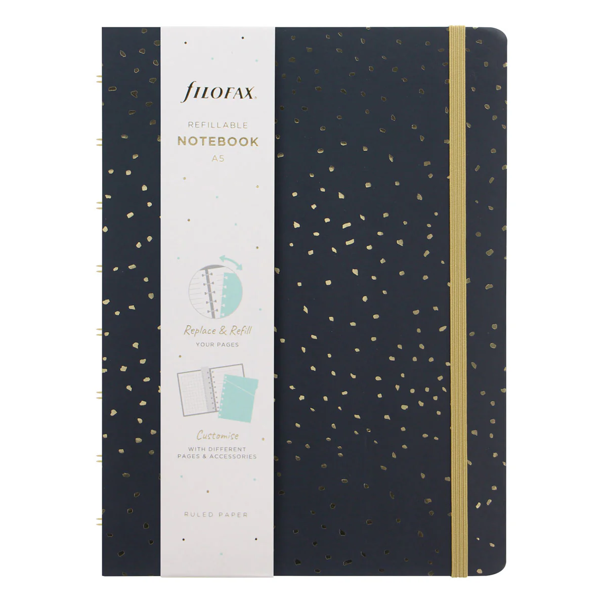 Filofax Confetti A5 Notebooks - Nail Gallerys
