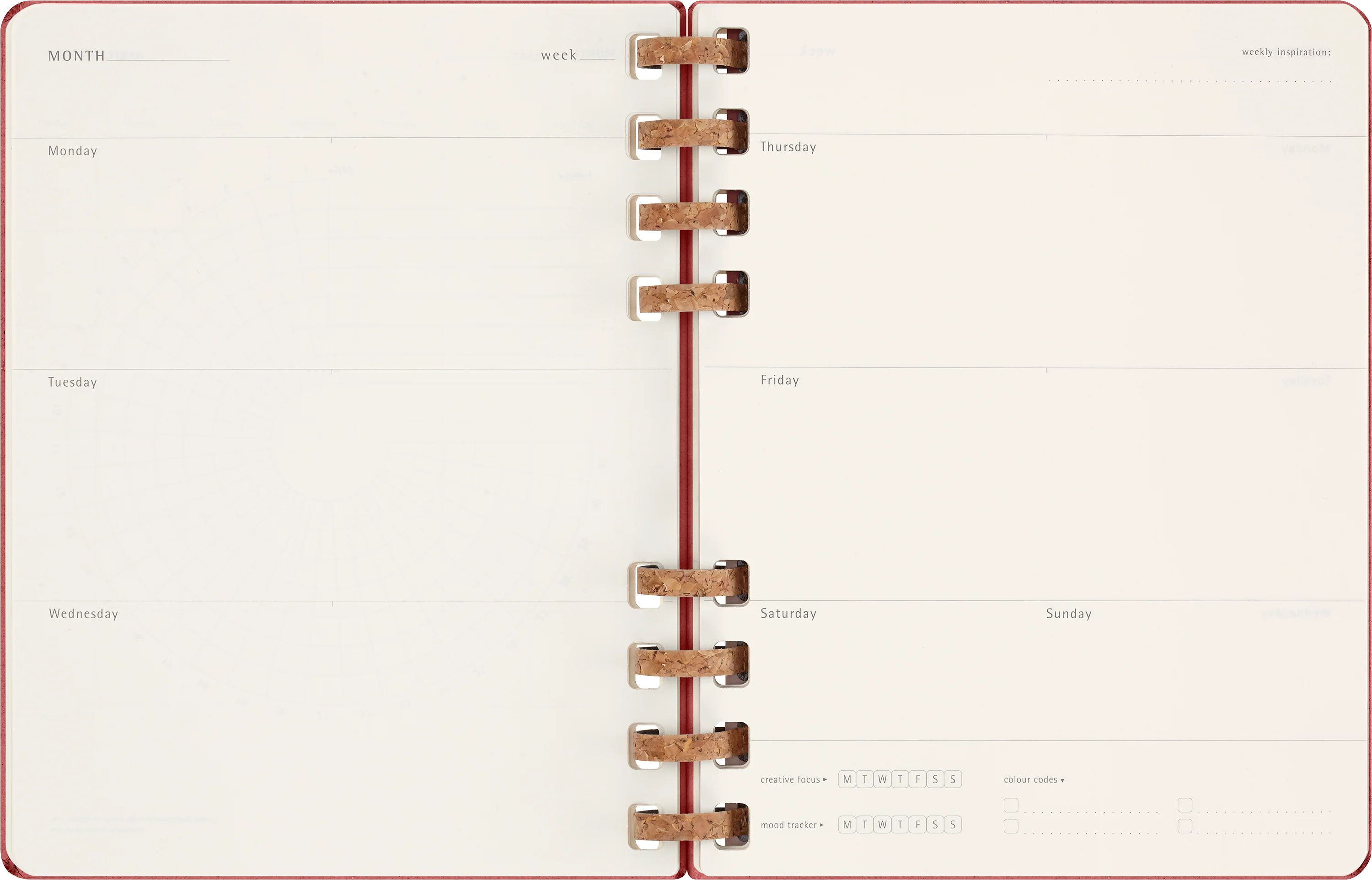 Moleskine Spiral HC XL Undated Planner - Nail Gallerys