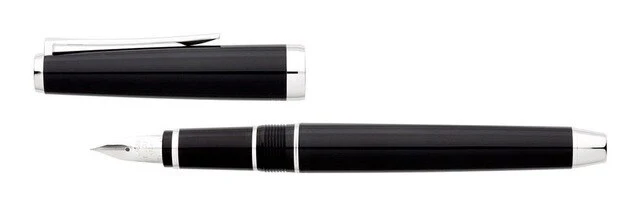 Pilot Falcon Metal Silver Trim Fountain Pen - Nail Gallerys