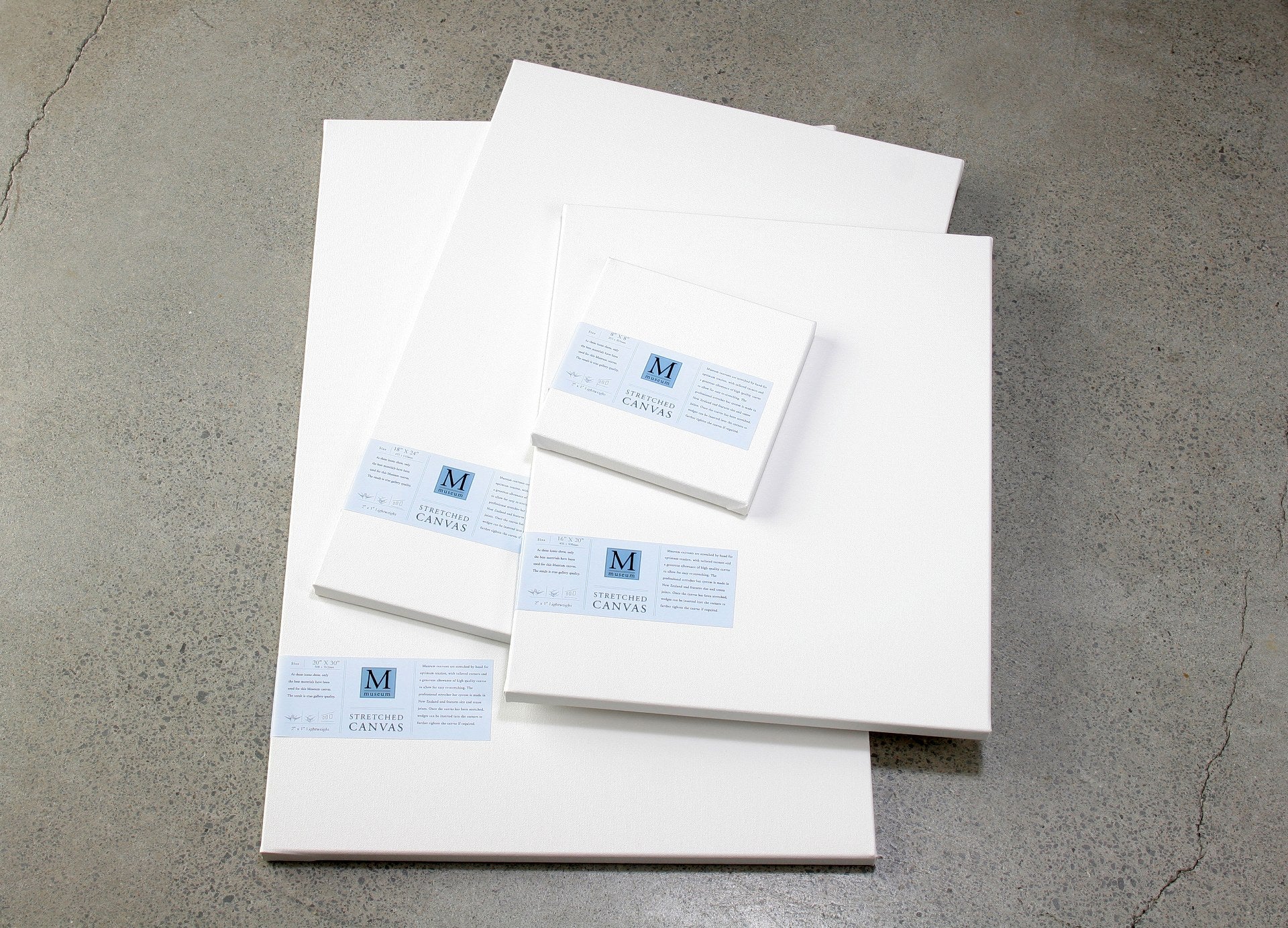 Museum Stretched Lightweight Canvases - Nail Gallerys