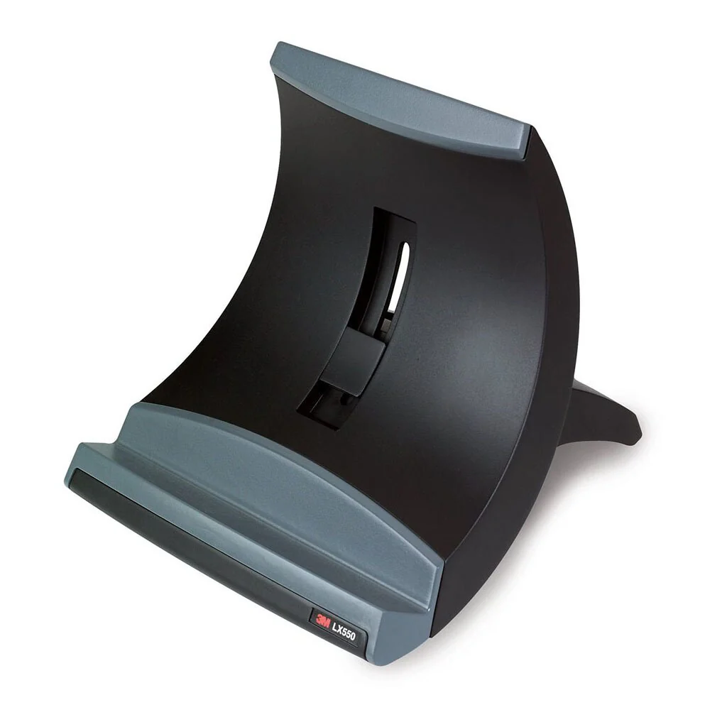 3M Laptop/notebook Stand Lx550 Vertical Notebook Riser - Nail Gallerys
