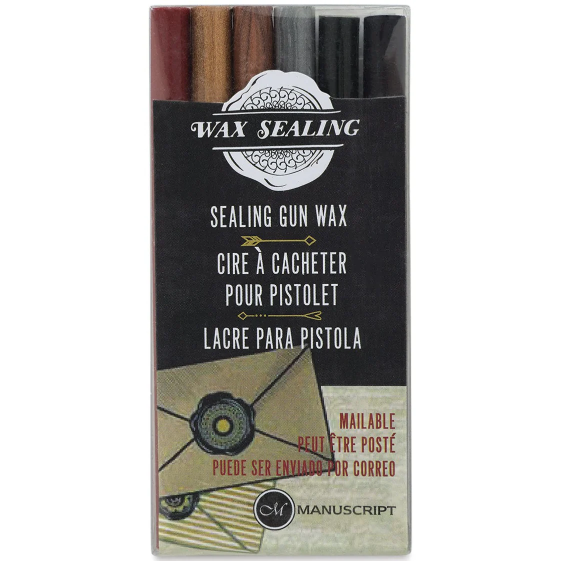 Manuscript Wax Sticks Pack Of 6 - Nail Gallerys