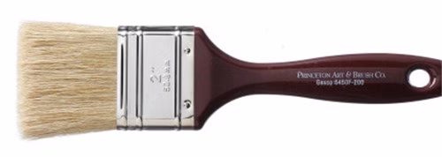 Princeton 5450 Gesso Natural Bristle Brushes - Nail Gallerys
