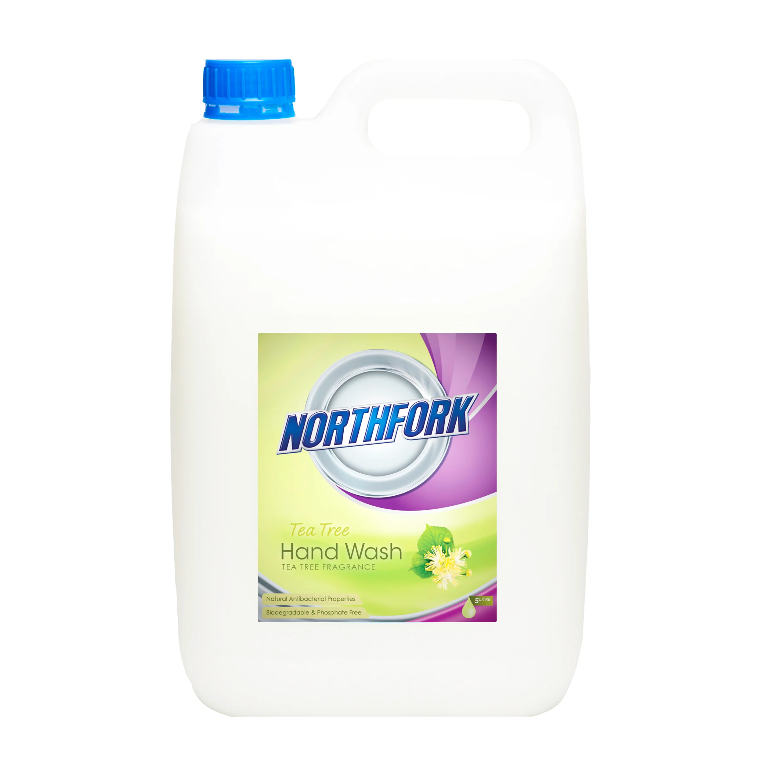 Northfork Liquid Hand Wash With Tea Tree Oil 5 Litre - Pack Of 3 - Nail Gallerys