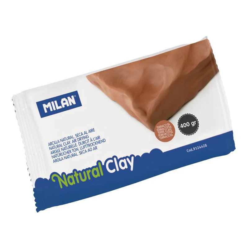 Milan 400gm Air Dry Natural Modelling Clay - Nail Gallerys