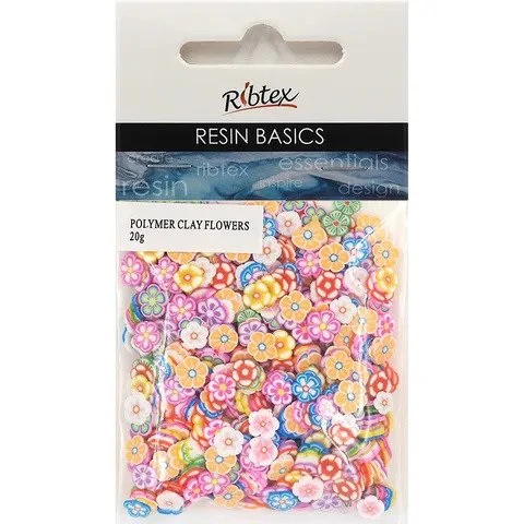 Ribtex UV Resin Polymer Clay Flowers 20g - Nail Gallerys