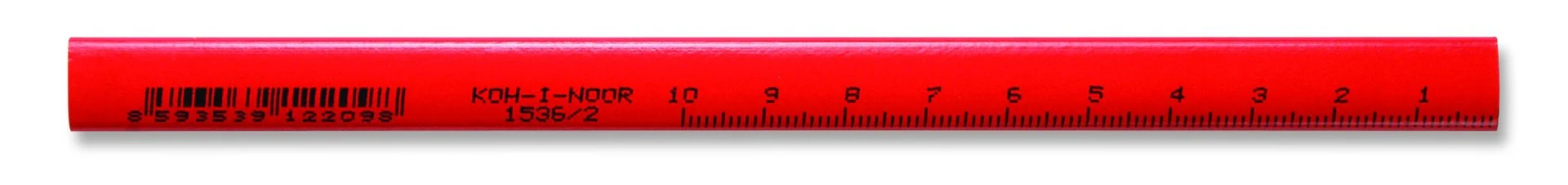 Koh-I-Noor 1536.2 Carpenters Pencil - Pack Of 12 - Nail Gallerys
