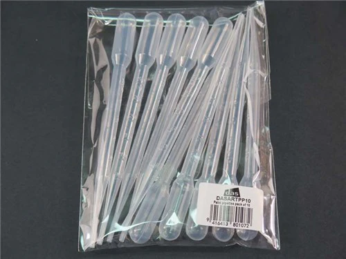 Das Paint Pipettes   Set Of 10 Clear - Nail Gallerys