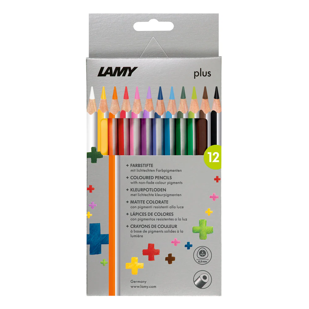 Lamy Plus Coloured Pencils Set of 12 - Nail Gallerys