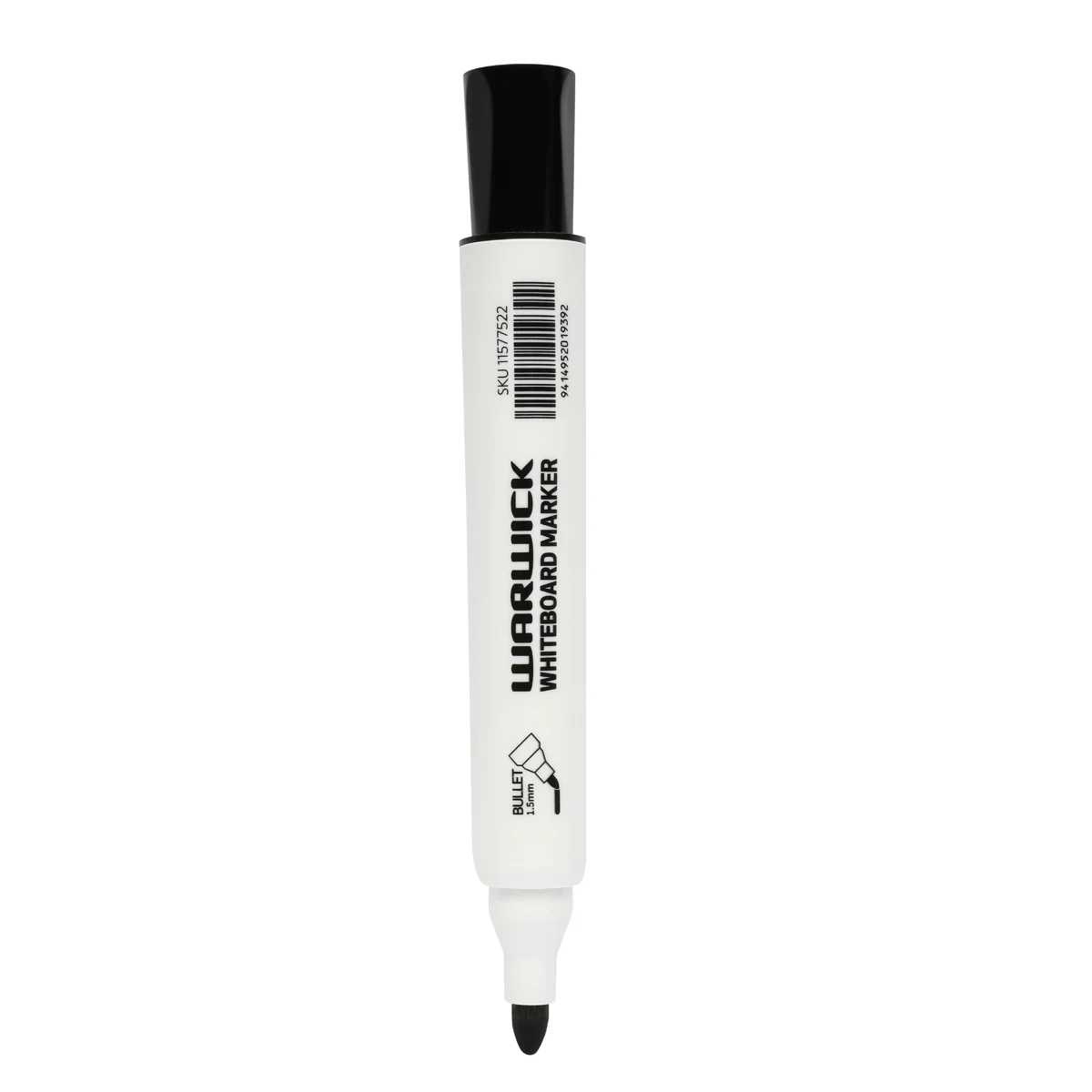 Warwick Bullet Tip Whiteboard Markers Pack of 24 - Nail Gallerys