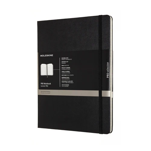 Moleskine Pro Xtra Large Hard Cover Notebooks - Nail Gallerys