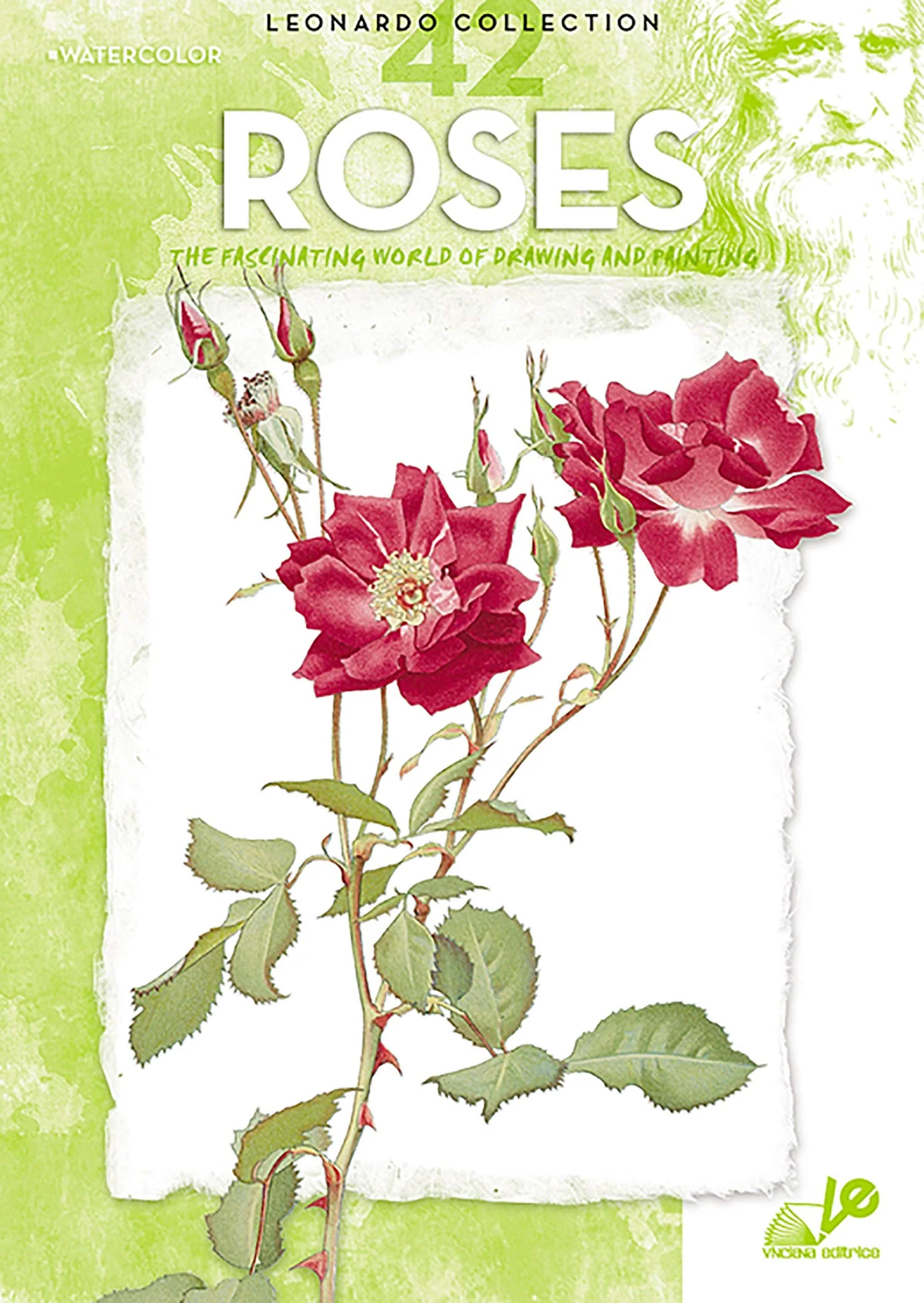 Leonardo Roses Drawing & Painting Guide - Nail Gallerys