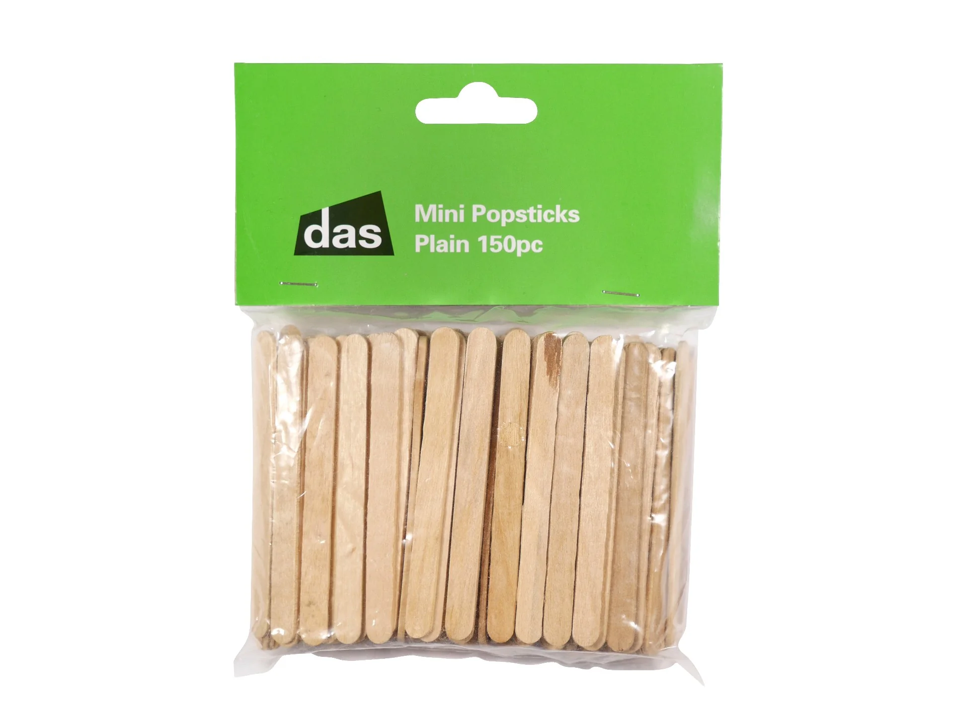 Das Mini Popsticks Plain Pack Of 150 - Nail Gallerys
