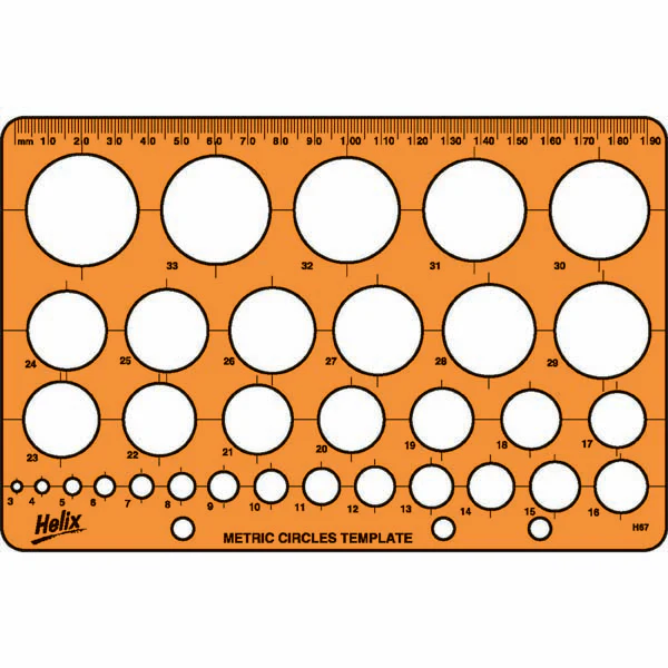 Helix Circle Template - Nail Gallerys