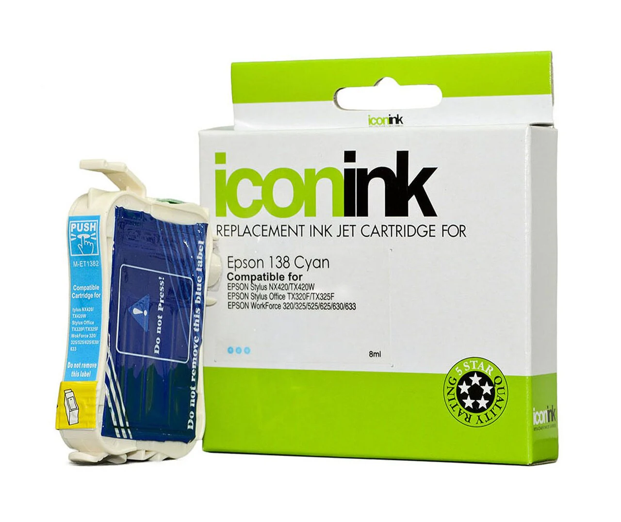 Icon Compatible Epson 138 Ink Cartridge - Nail Gallerys
