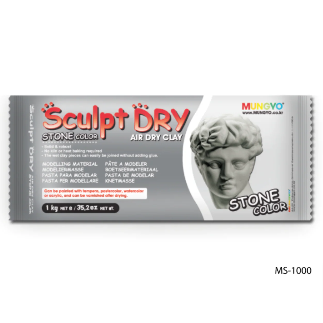 Mungyo Sculpt Dry Clay Stone - Nail Gallerys
