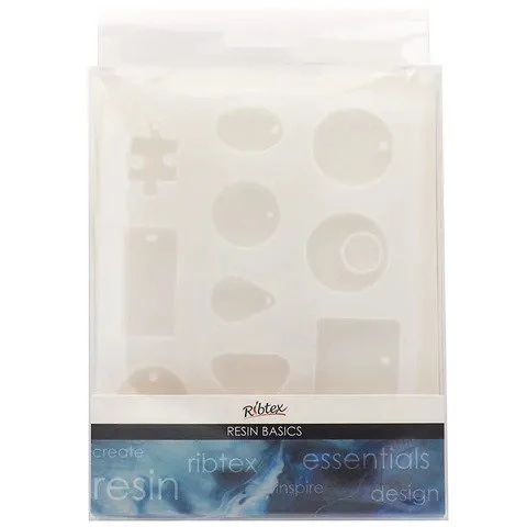 Ribtex Resin Silicon Mould Pendants - Nail Gallerys