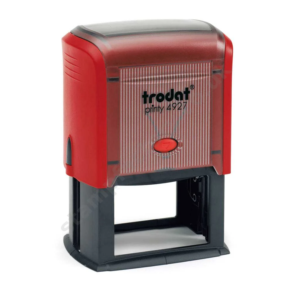 Trodat Printy 4927 Red With Red Pad - Nail Gallerys