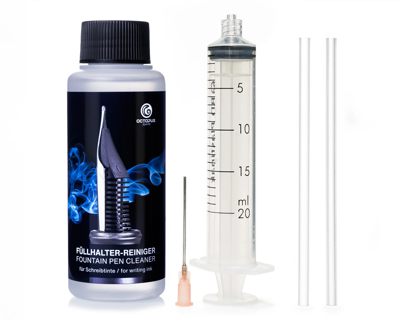 Octopus Fluids Fountain Pen Cleaning Set - Nail Gallerys