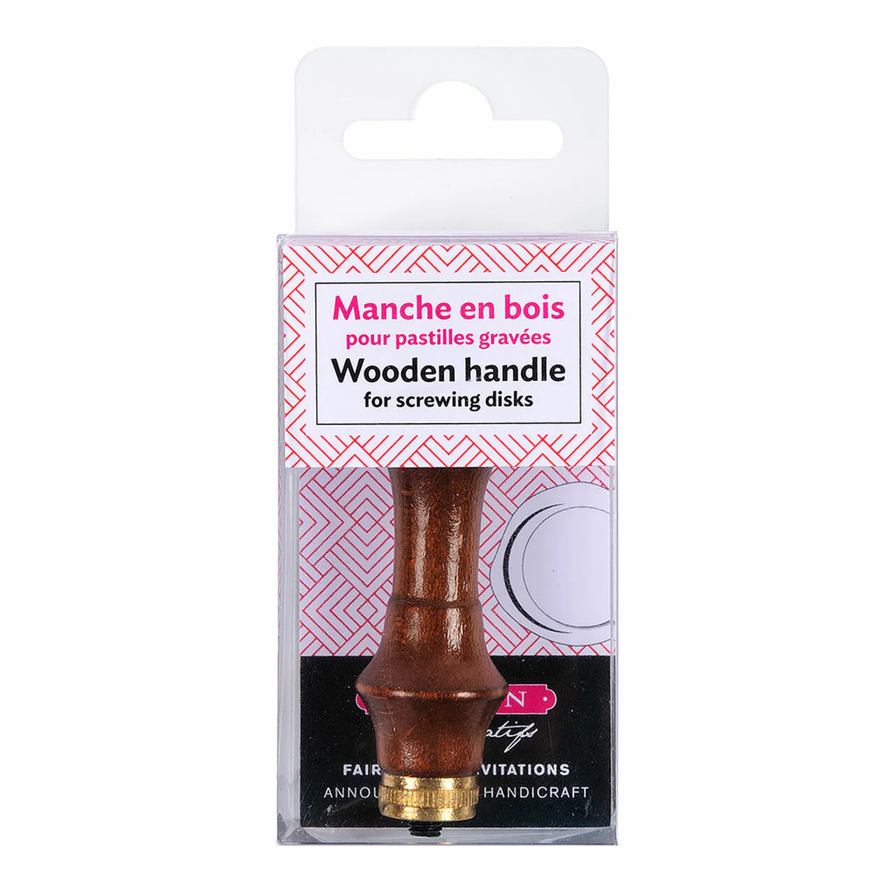 Jacques Herbin Wooden Handle For Wax Seal Discs - Nail Gallerys