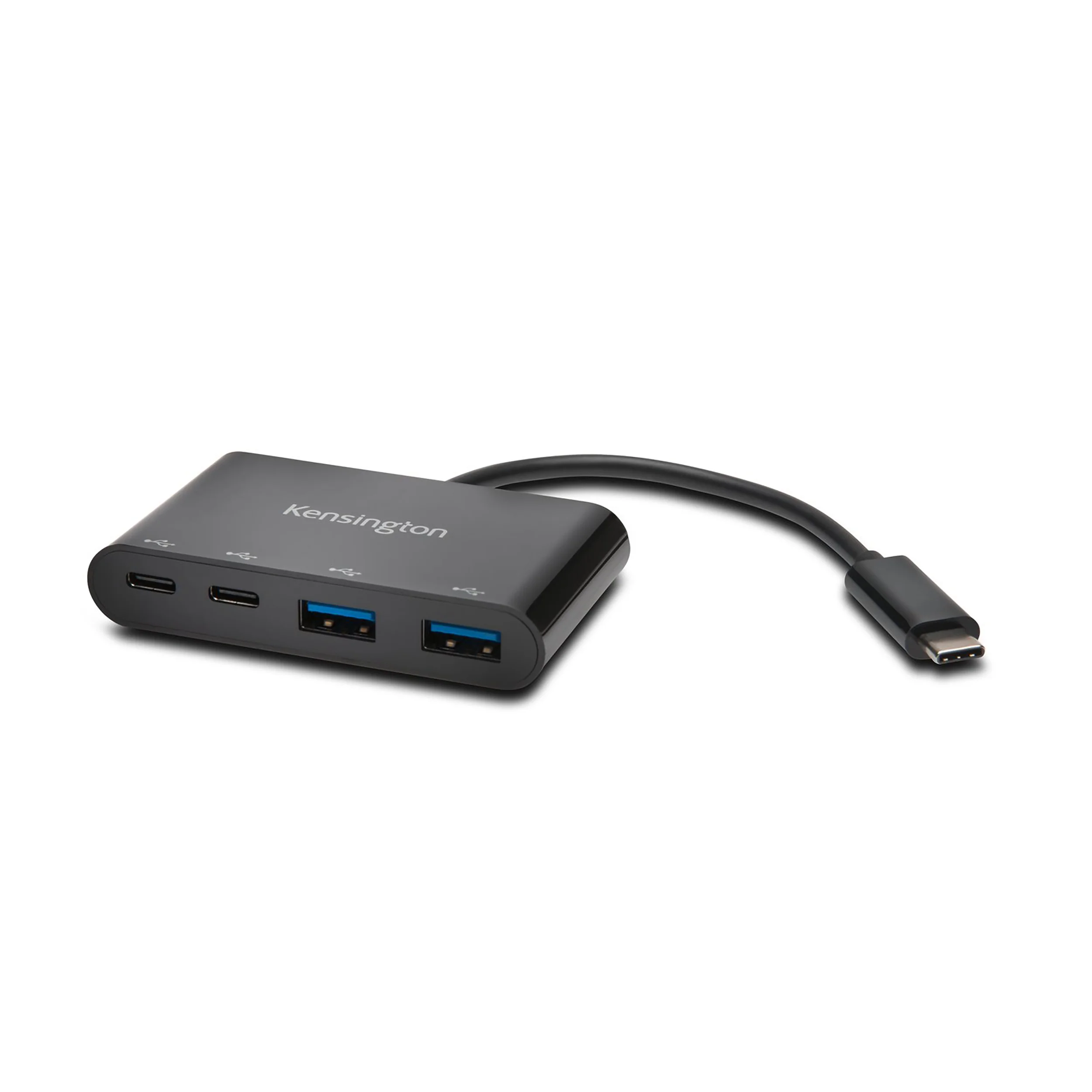 Kensington Ch1000 USB-C 4 Port Hub Black - Nail Gallerys