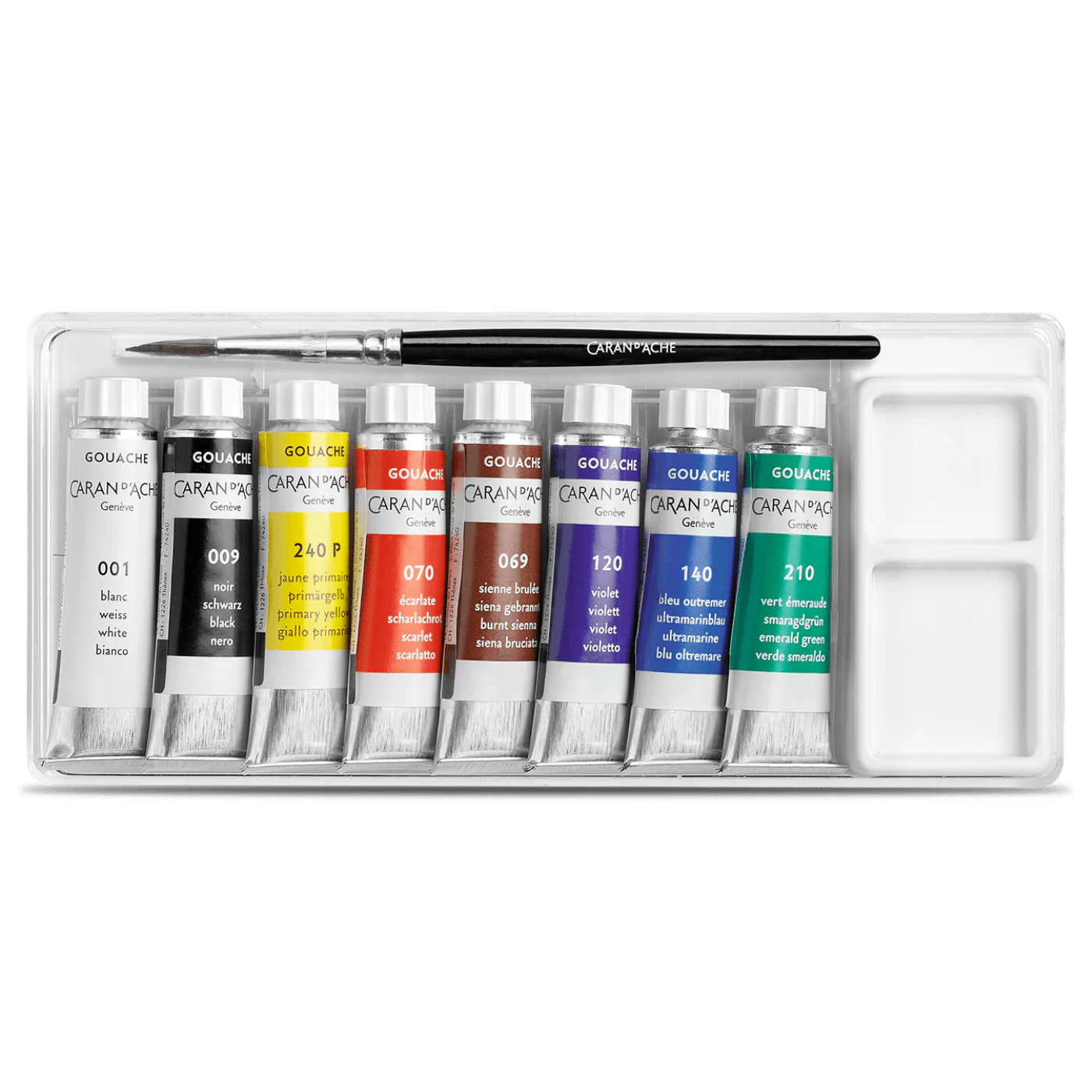 Caran D'ache Gouache Paint Set Of 8 - Nail Gallerys