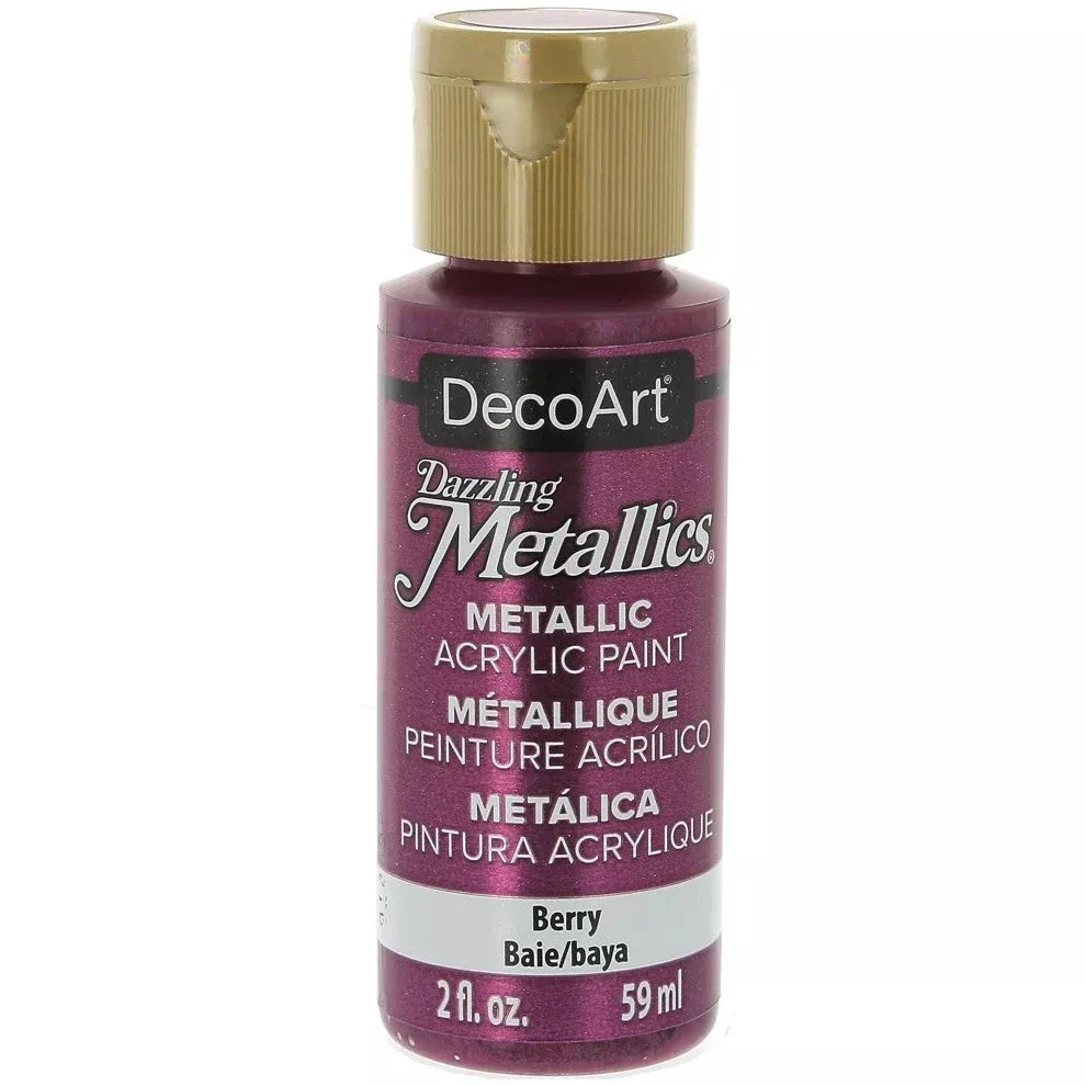 Decoart Dazzling Metallics Paints 59ml - Nail Gallerys