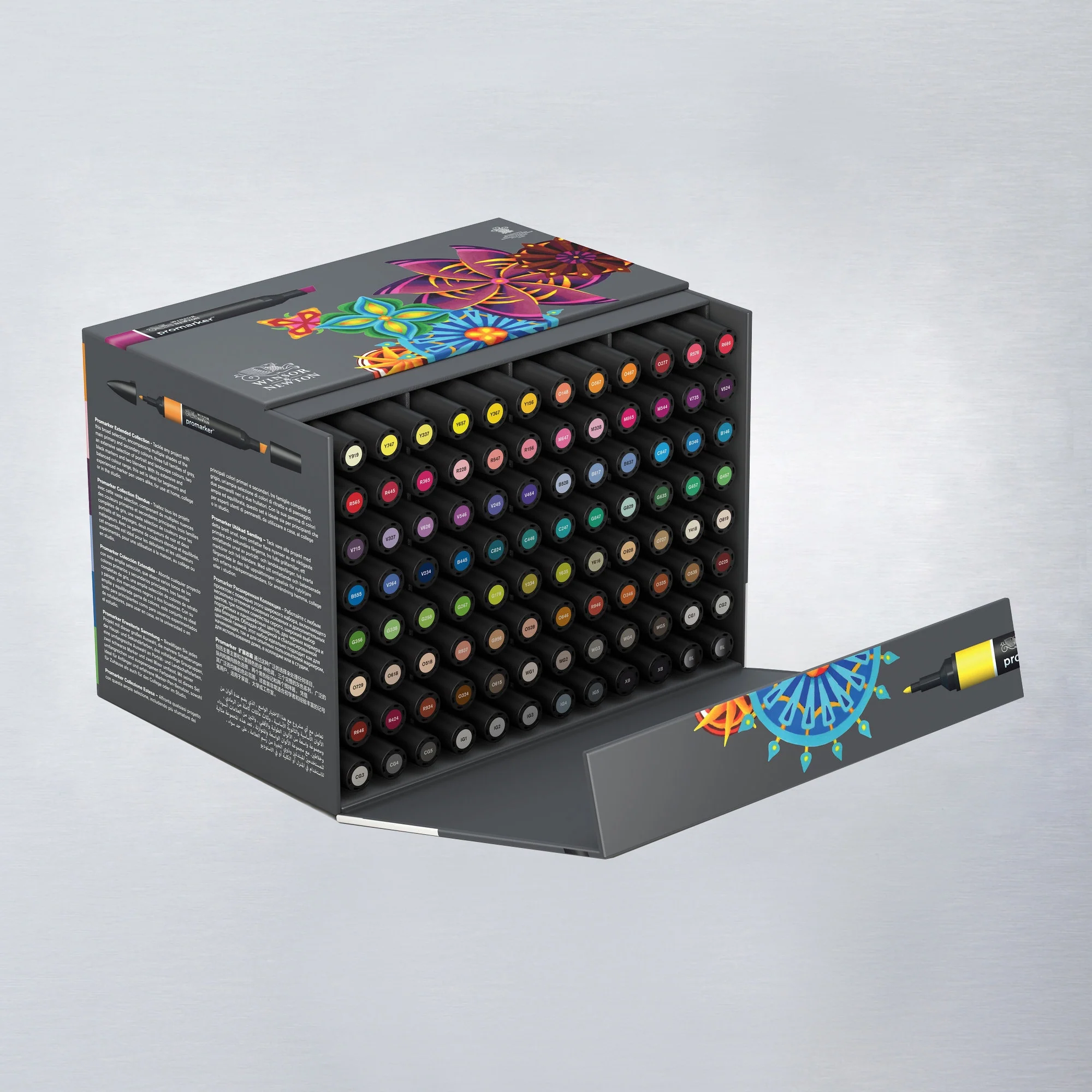 Winsor & Newton Promarker Set Of 96 - Nail Gallerys