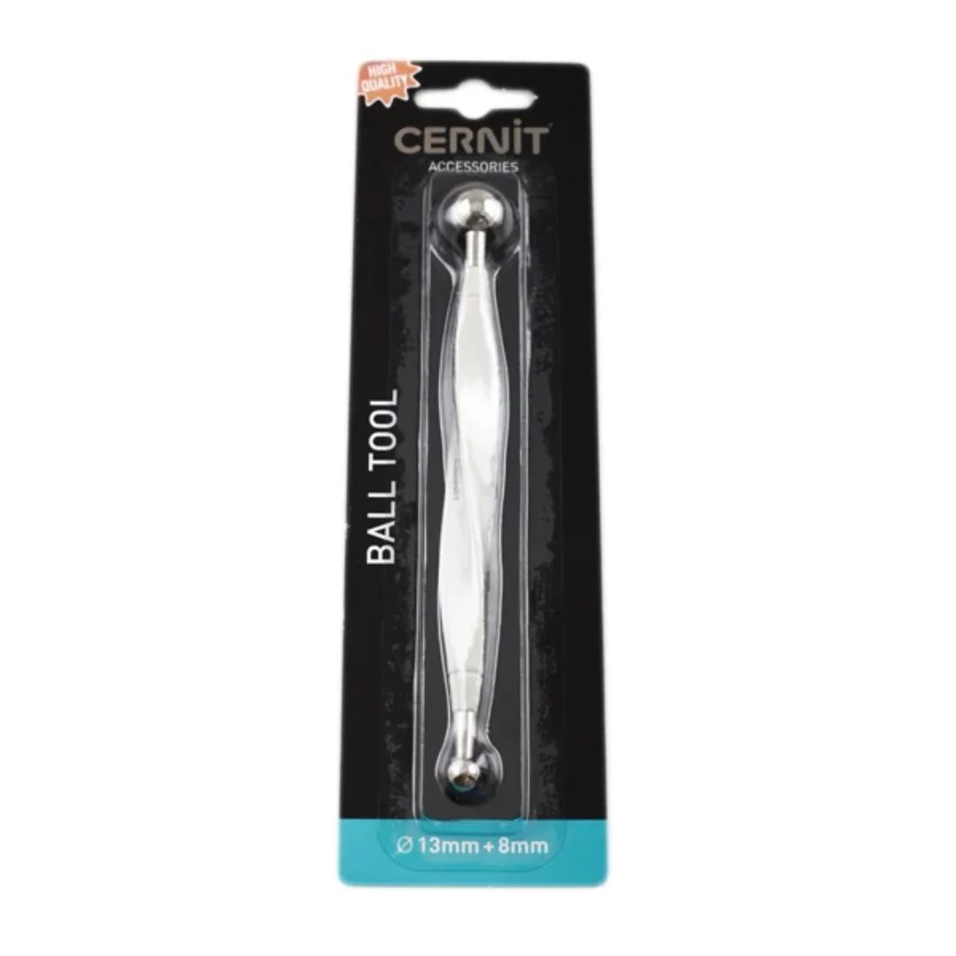 Cernit 8mm & 13mm Double-ended Modelling Ball Tool - Nail Gallerys