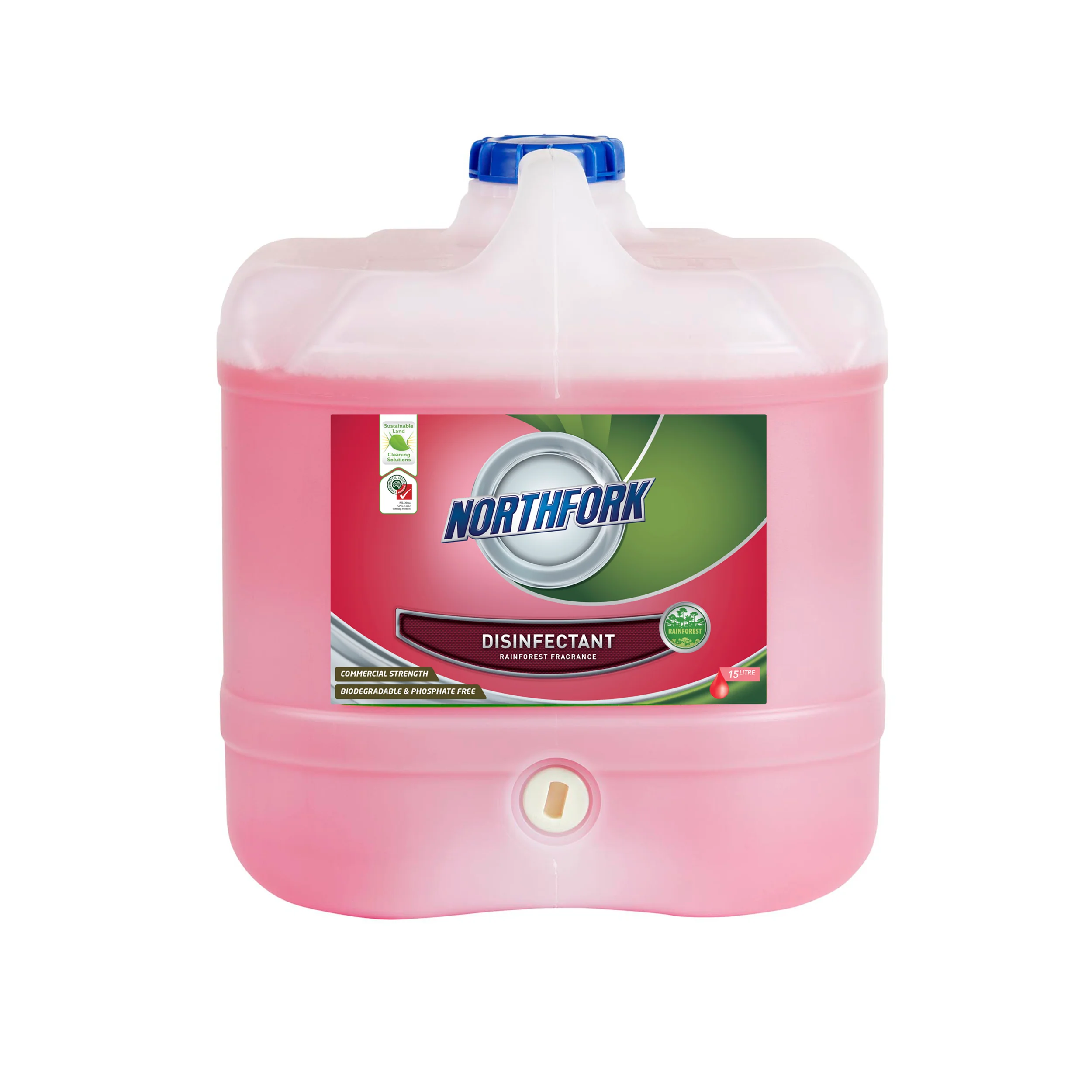 Northfork Geca Deodoriser Disinfectant Rainforest 15 Litre - Nail Gallerys