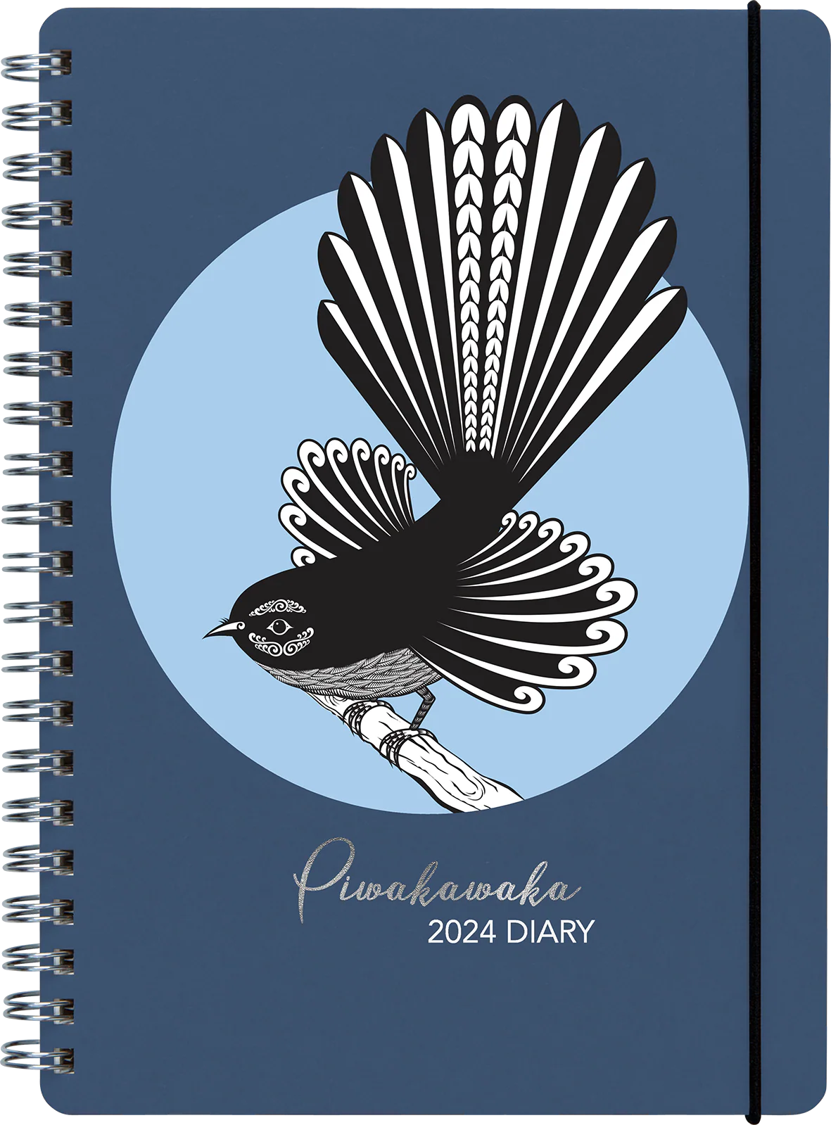 Collins Diary A51 Wiro New Zealand Birds Piwakawaka - Nail Gallerys