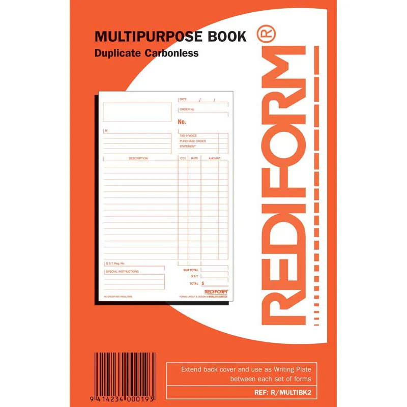 Rediform Book Multipurpose R/multibk2 - Nail Gallerys