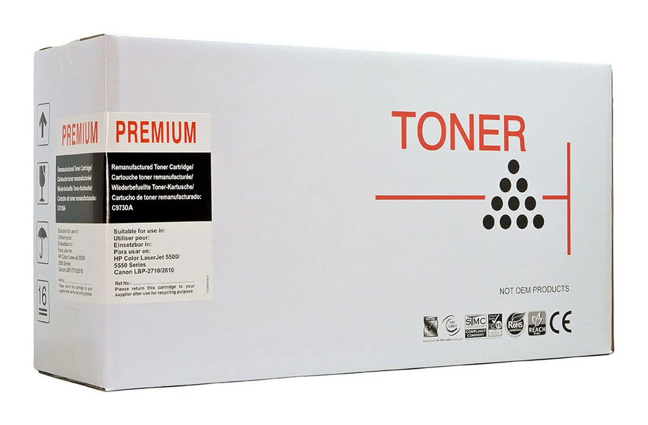 Icon Remanufactured Hp C9730a Black Toner Cartridge - Nail Gallerys
