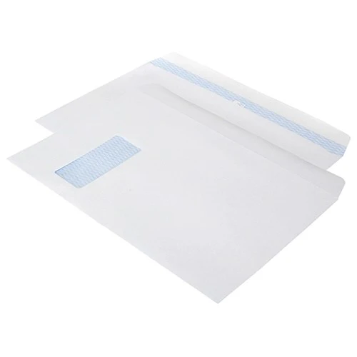 Croxley Envelope C4 Window Seal Easi Wallet Box Of 250 - Nail Gallerys
