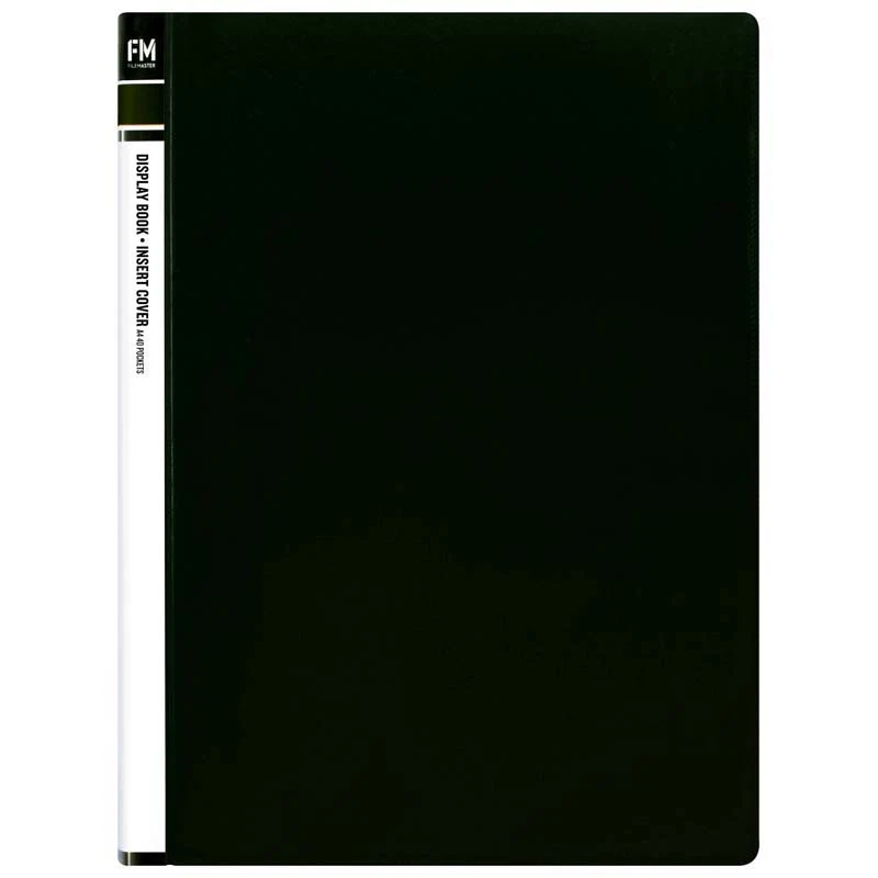 FM Display Book Insert Cover 40 Pocket Size A4 Polypropylene - Nail Gallerys