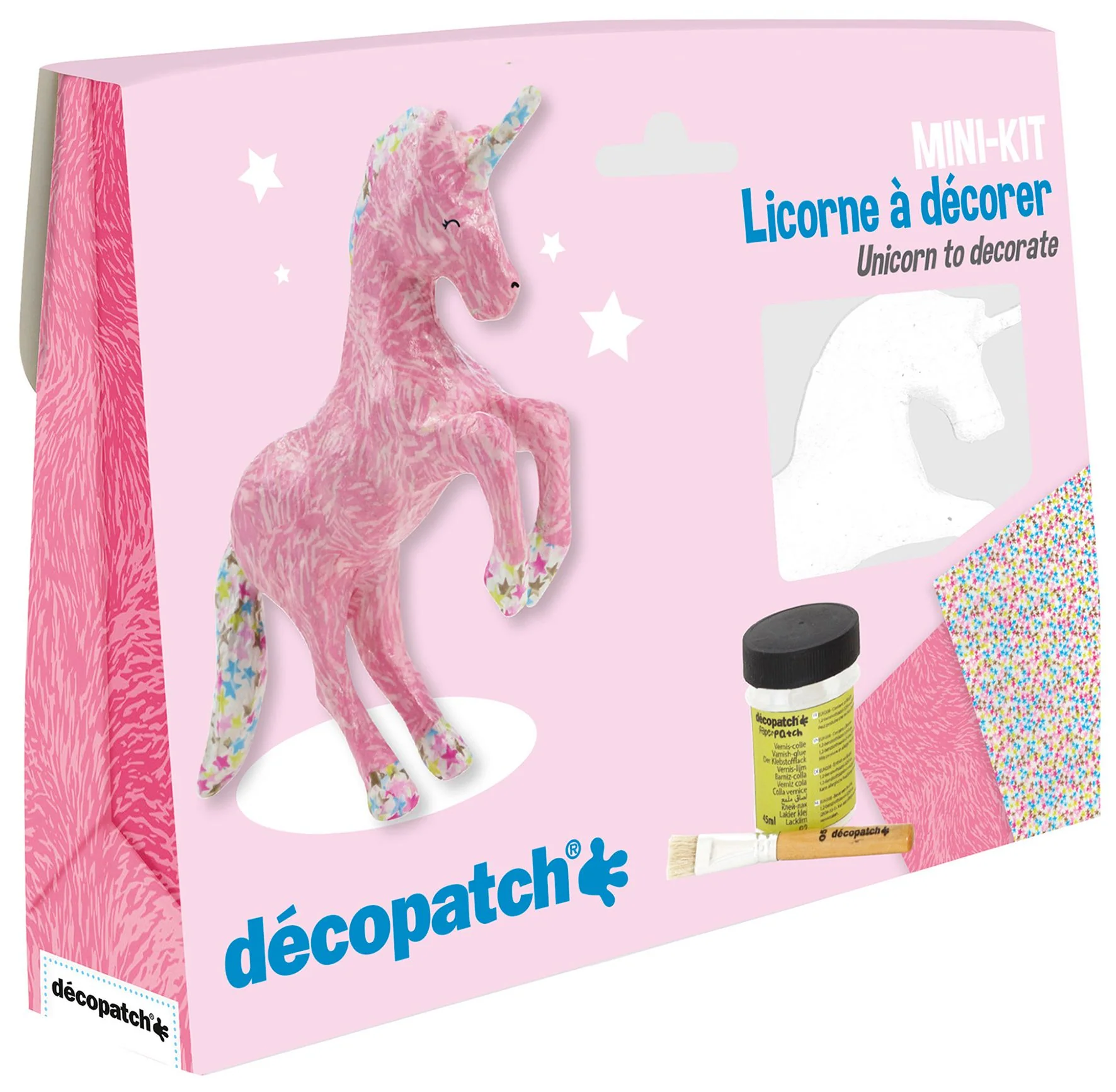 Decopatch Unicorn Mini Mache Kit - Nail Gallerys