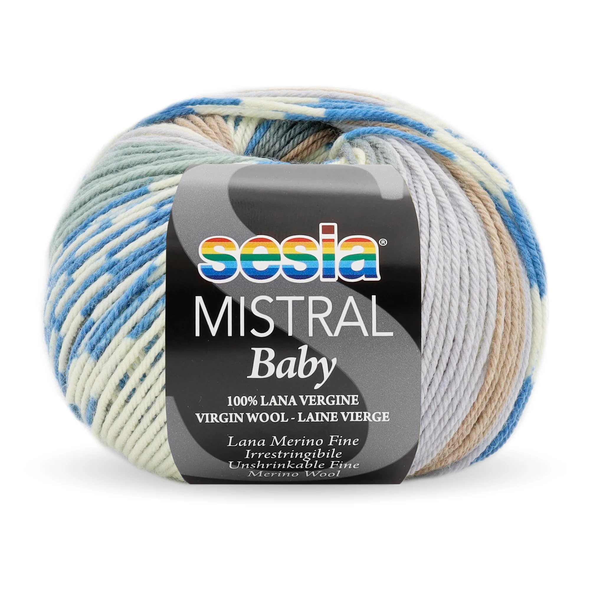 Sesia Mistral Baby Print Yarn 4ply - Clearance - Nail Gallerys