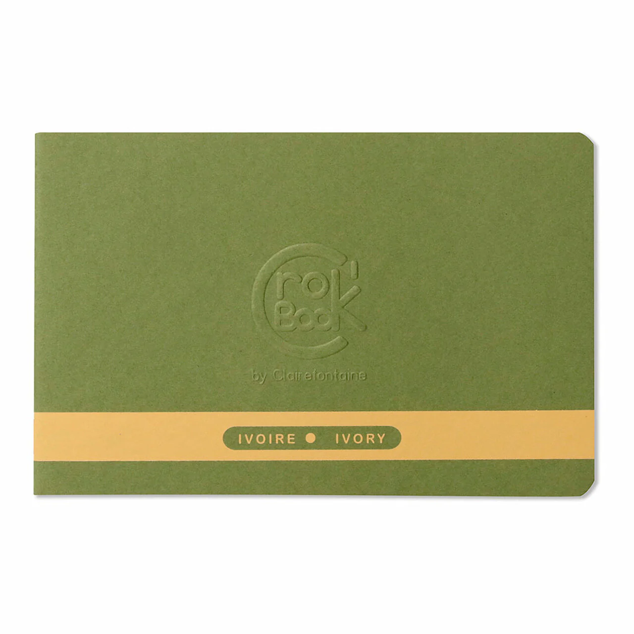Clairefontaine CrokBook Notebook Ivory Assorted - Nail Gallerys