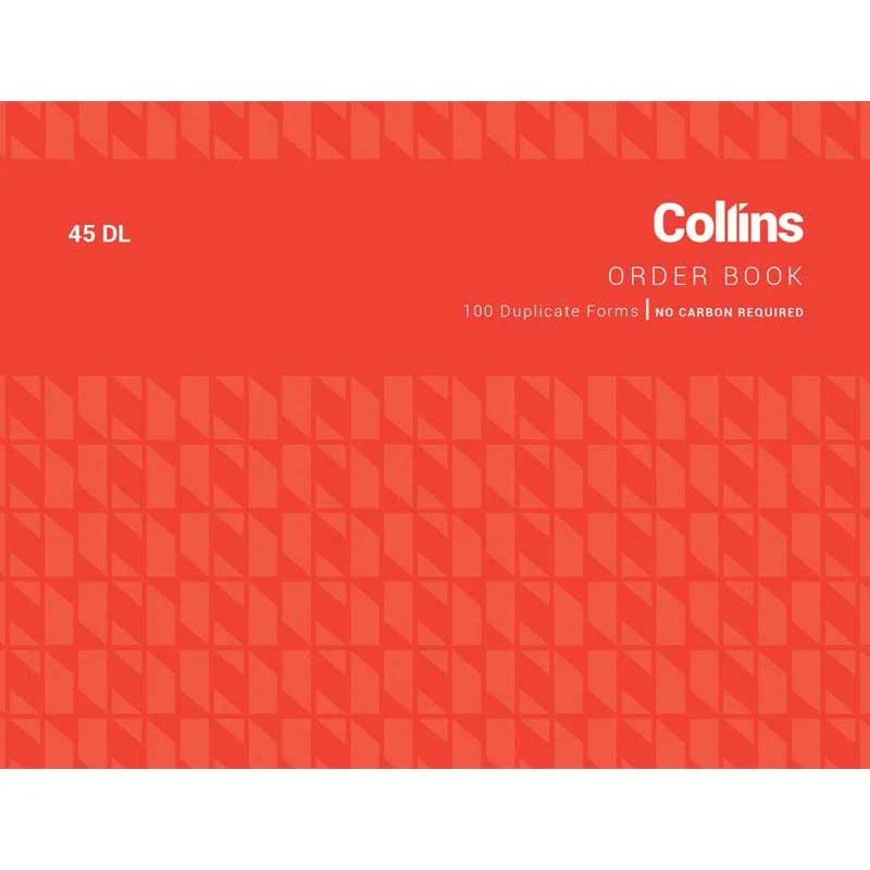 Collins Goods Order Book 45dl Duplicate No Carbon Required - Nail Gallerys