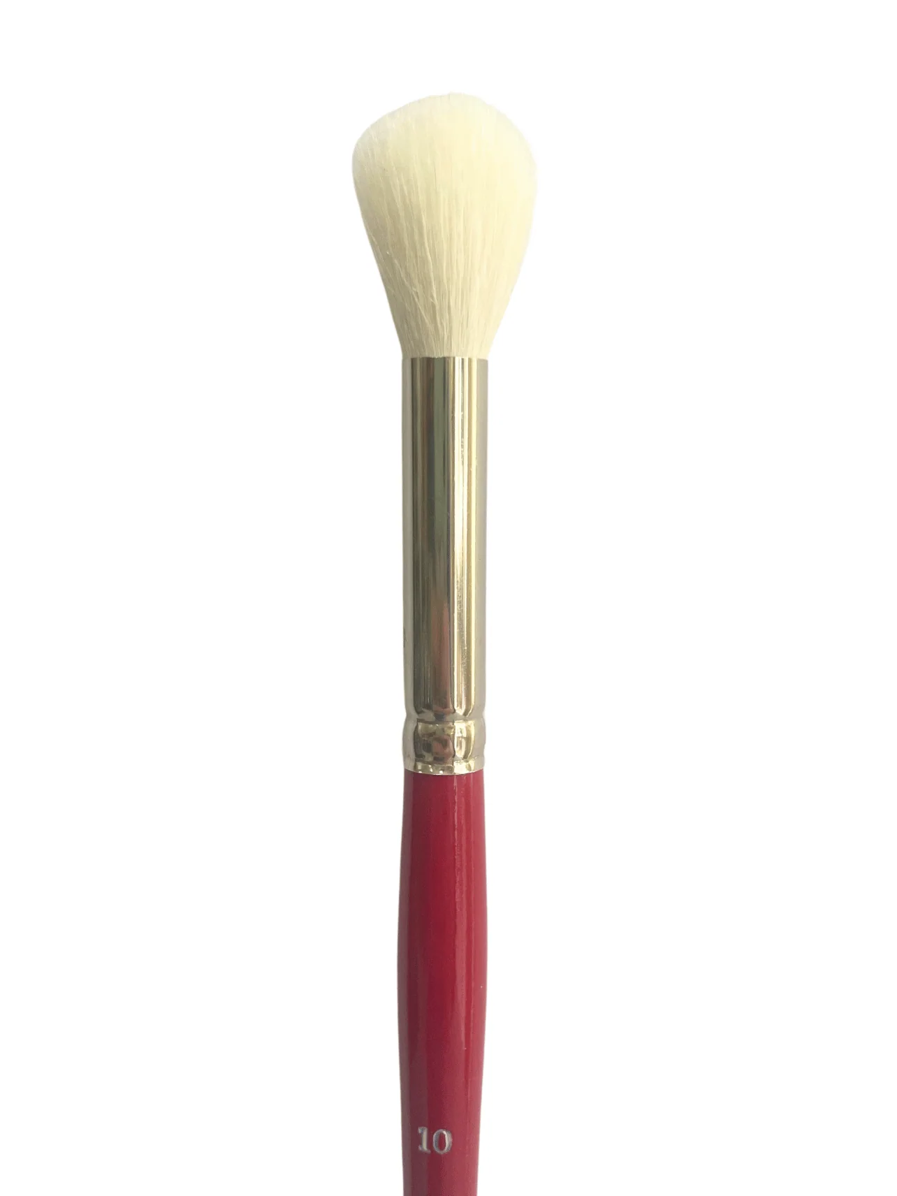 Das S758 White Goat Round Mop Brushes - Nail Gallerys