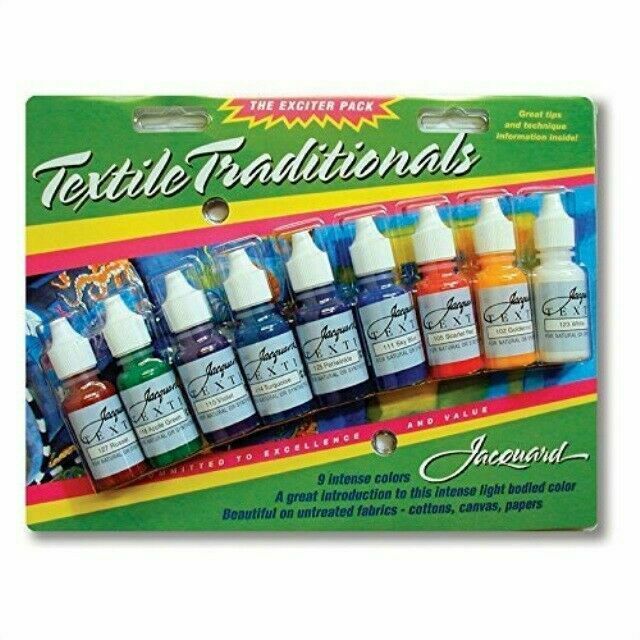 Jacquard Textile Traditional Exciter Pack Of 9 - Nail Gallerys