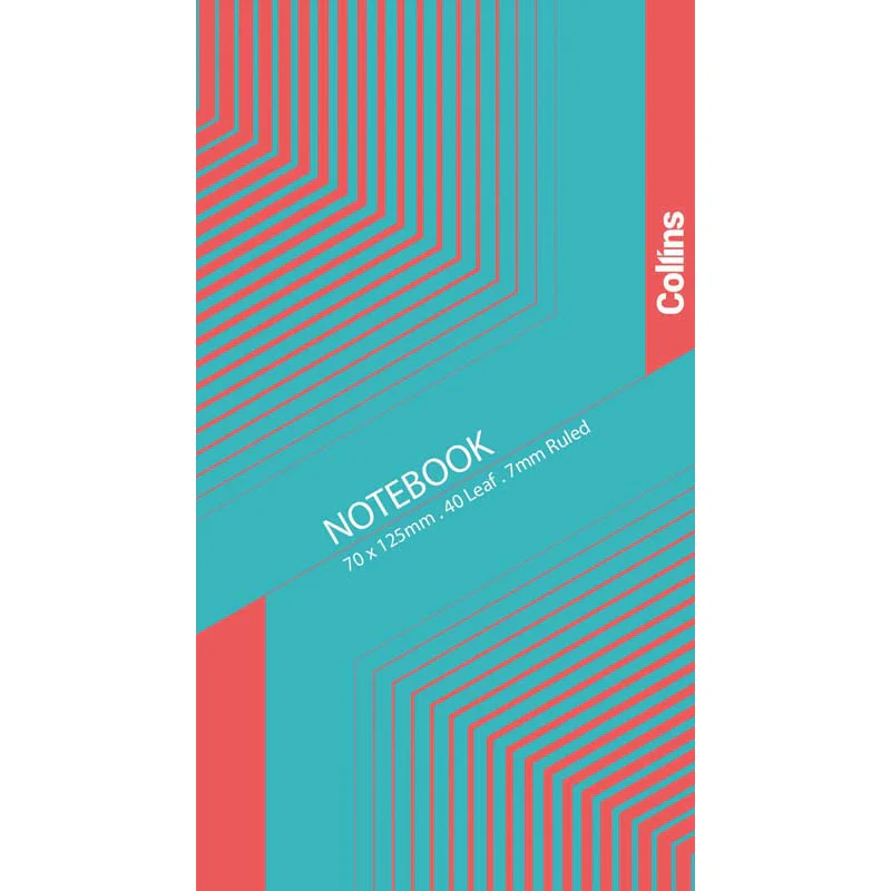 Collins Notebook Refill 70x125mm 7mm Ruled 40 Leaf - Nail Gallerys