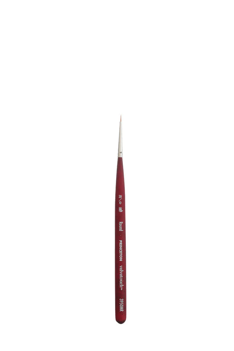 Princeton Velvetouch Synthetic Mini Round Brushes - Nail Gallerys