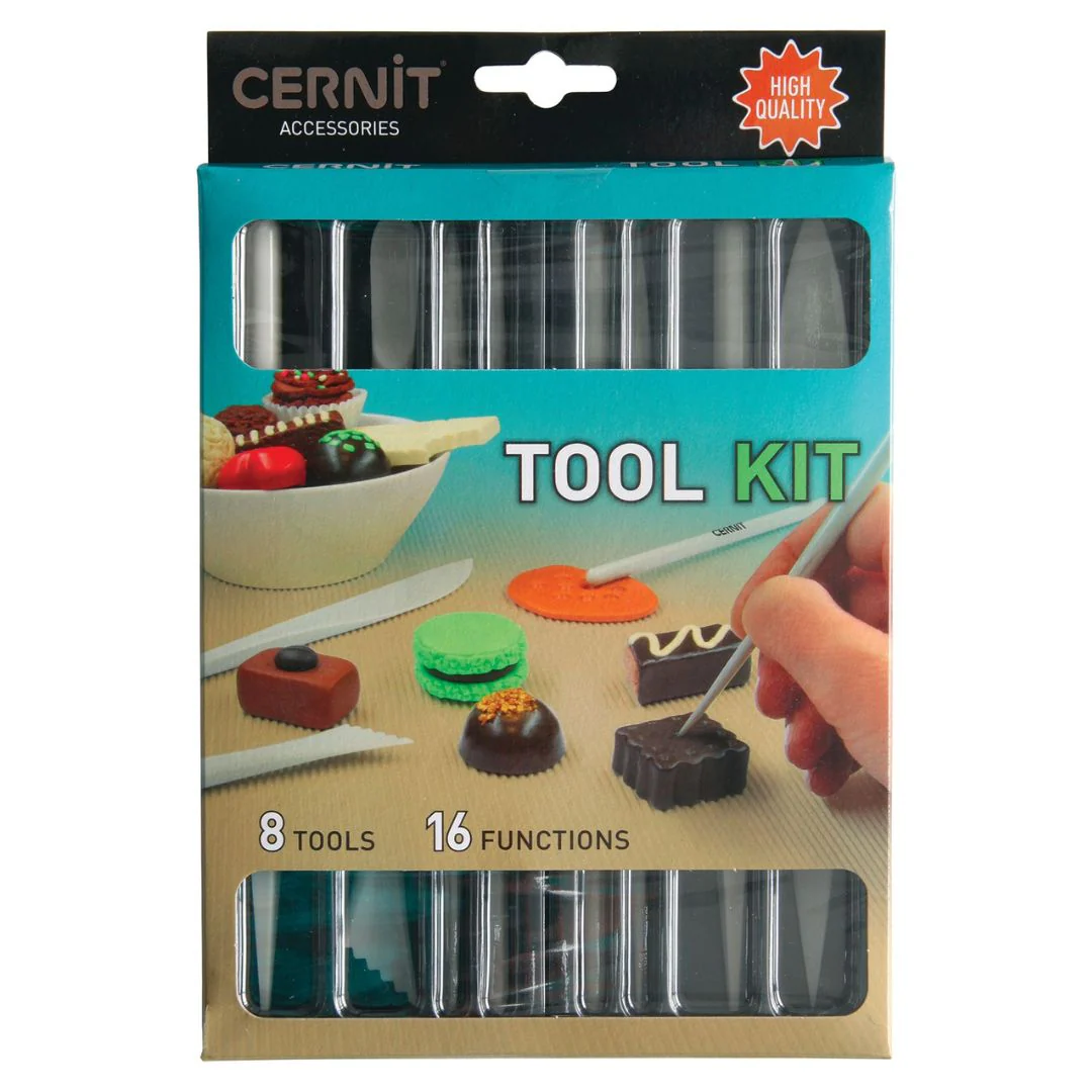 Cernit 8 Piece Tool Kit - Nail Gallerys